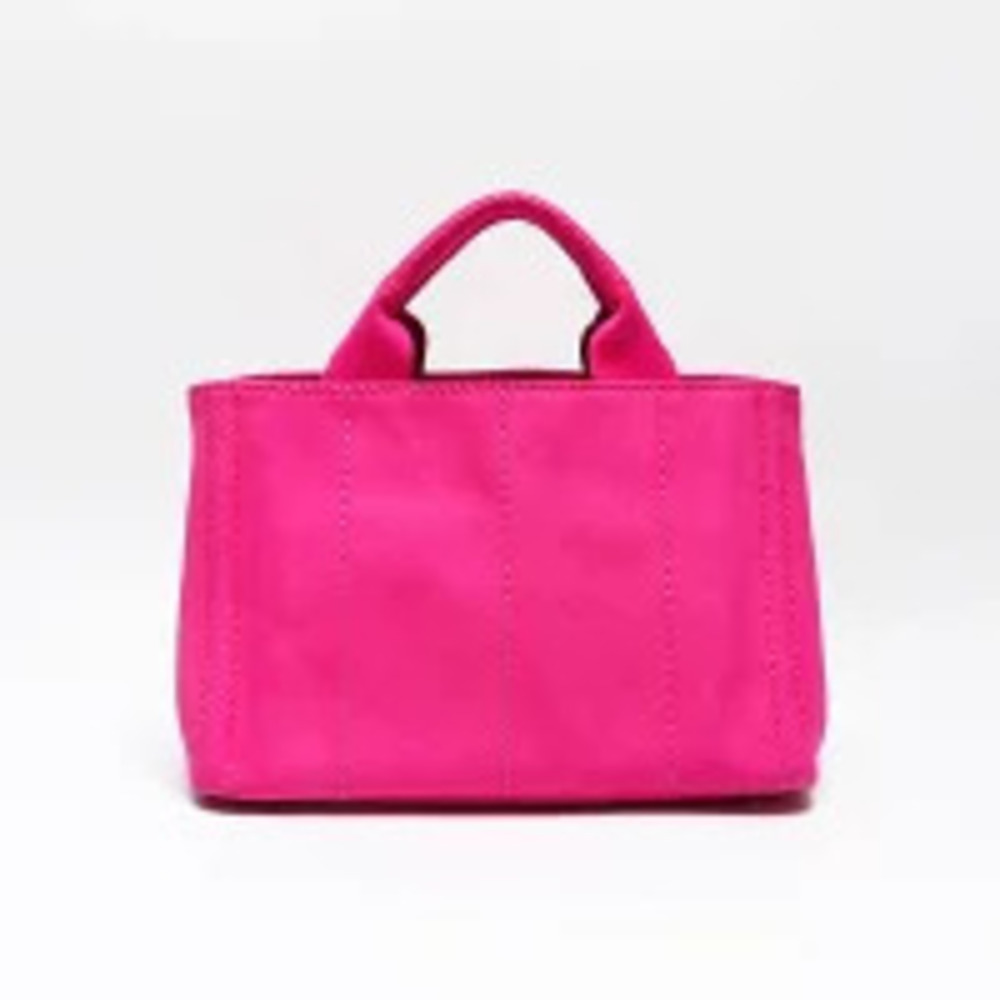 Prada Canapa Tote Bag Pink - Picture 3 of 13